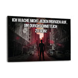 KEIN DURCHSCHNITT! - Alu-Dibond Bild - Hustling Sharks