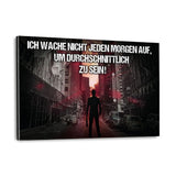 KEIN DURCHSCHNITT! - Plexiglasbild - Hustling Sharks