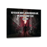 KEIN DURCHSCHNITT! - Leinwandbild - Hustling Sharks