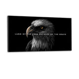Eagle Land - Plexiglasbild - Hustling Sharks