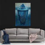 Eisberg des Erfolgs - Mockup mit Hintergrund 2 - Hustling Sharks