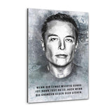 Tue, was Du liebst! - Plexiglasbild - Hustling Sharks