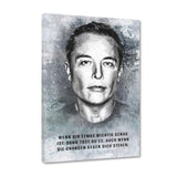 Tue, was Du liebst! - Leinwandbild - Hustling Sharks
