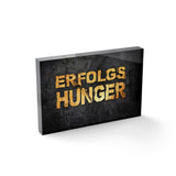 Erfolgshunger - Acrylglasblock 30x20 - Hustling Sharks