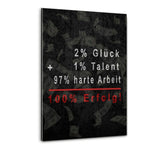 DIE ERFOLGSRECHNUNG - Plexiglasbild - Hustling Sharks