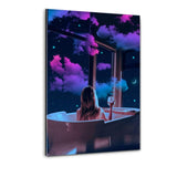 Ethereal Dreams 2 - Plexiglasbild - Hustling Sharks