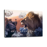 FACE YOUR FEARS - Plexiglasbild - Hustling Sharks