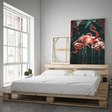 Flamingos - Mockup mit Hintergrund 1 - Hustling Sharks