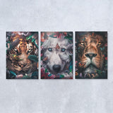Floral Animal-Bundle | Mockup mit Hintergrund - grau | Hustling Sharks