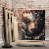 Floral Bear - Mockup mit Hintergrund - Hustling Sharks