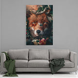 Floral Fox - Mockup mit Hintergrund 2 - Hustling Sharks