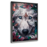 Floral Animals-Bundle | Floral Wolf - Mockup | Hustling Sharks