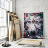 Floral Wolf- MockupmitHintergrund2 - Hustling Sharks