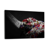 Flower Snake- Alu-Dibond Bild - Hustling Sharks