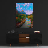 Flowing With The River - Mockup mit Hintergrund - Hustling Sharks