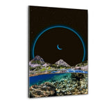 Fluto - Plexiglasbild - Hustling Sharks