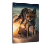 Flying Fox - Plexiglasbild - Hustling Sharks