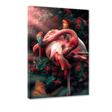 Funky Flamingo - Leinwandbild - Hustling Sharks