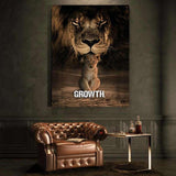 GROWTH. - Mockup mit Hintergrund 1 - Hustling Sharks