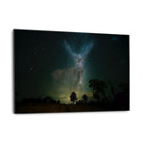 Galaxy Deer - Alu-Dibond Bild - Hustling Sharks