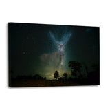 Galaxy Deer - Leinwandbild - Hustling Sharks