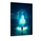 Space Gate - Alu-Dibond Bild - Hustling Sharks