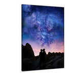 Galaxy Love #2 - Leinwandbild mit Schattenfuge "weiß" - Hustling Sharks