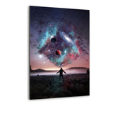 Galaxy Thought - Alu-Dibond Bild - Hustling Sharks