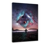 Galaxy Thought - Leinwandbild - Hustling Sharks