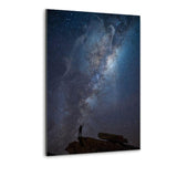 Galaxy Wolf - Alu-Dibond Bild - Hustling Sharks