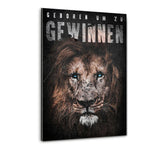 Geboren um zu Gewinnen! - Plexiglasbild - Hustling Sharks