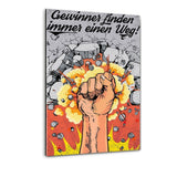 GEWINNER FINDEN IMMER EINEN WEG! - Plexiglasbild - Hustling Sharks