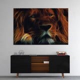 Glowing Lion - Mockup mit Hintergrund - Hustling Sharks