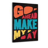 GO AHEAD - Plexiglasbild - Hustling Sharks
