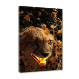 Goldener Gepard - Leinwandbild - Hustling Sharks