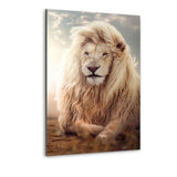 Great Lion - Alu-Dibond Bild - Hustling Sharks