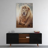 Great Lion - Plexiglasbild - Hustling Sharks