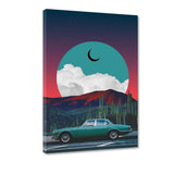 GREEN LOVE - Leinwandbild - Hustling Sharks