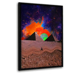 Gypsy - Leinwandbild mit Schattenfuge "schwarz" - Hustling Sharks