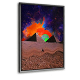 Gypsy - Leinwandbild mit Schattenfuge "silber" - Hustling Sharks