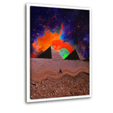 Gypsy - Leinwandbild mit Schattenfuge "weiß" - Hustling Sharks