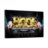 HODL - Plexiglasbild - Hustling Sharks