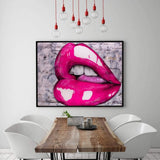 HOT PINK LIPS - Mockup mit Hintergrund - Hustling Sharks