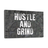 HUSTLE AND GRIND - Plexiglasbild - Hustling Sharks