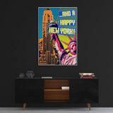 Happy New York - Mockup mit Hintergrund 1 - Hustling Sharks