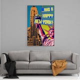 Happy New York - Mockup mit Hintergrund 2 - Hustling Sharks