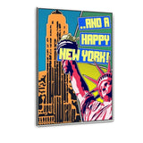 Happy New York - Plexiglasbild - Hustling Sharks