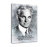 Geh neue Wege! - Plexiglasbild - Hustling Sharks