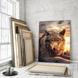 Hmmm. - Mockup mit Hintergrund 1 - Hustling Sharks