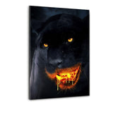 Hungry For Gold - Plexiglasbild - Hustling Sharks